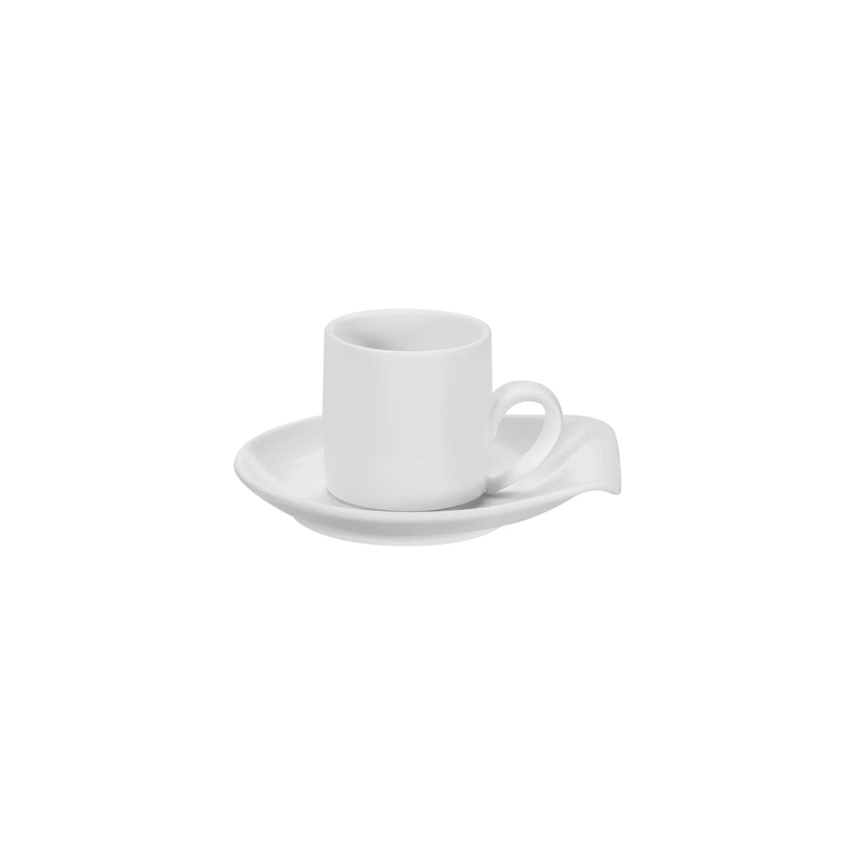 TAZA DE EXPRESO CON PLATO 9CL GOTA MULTIFORMA