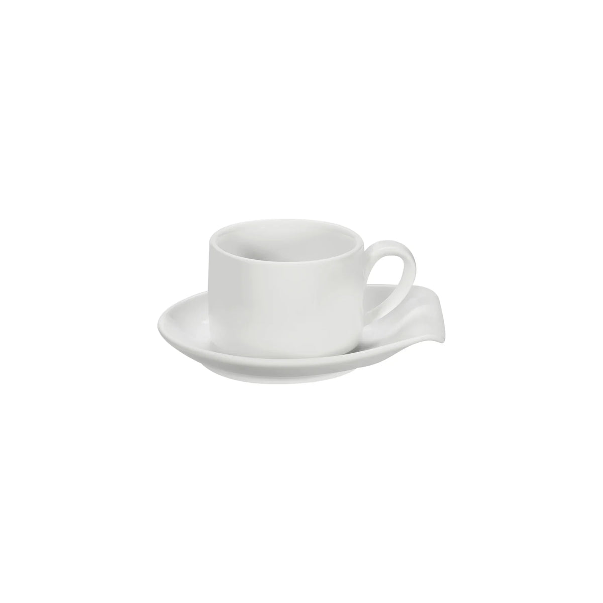 TAZA DE CAFÉ CON PLATO 13CL MULTIFORMA