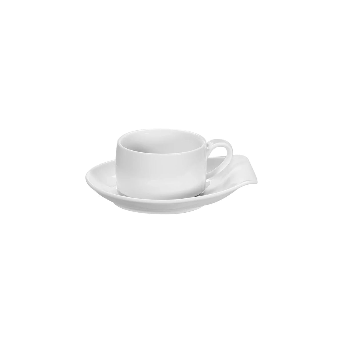 TAZA DE TÉ CON PLATO 20CL GOTA MULTIFORMA
