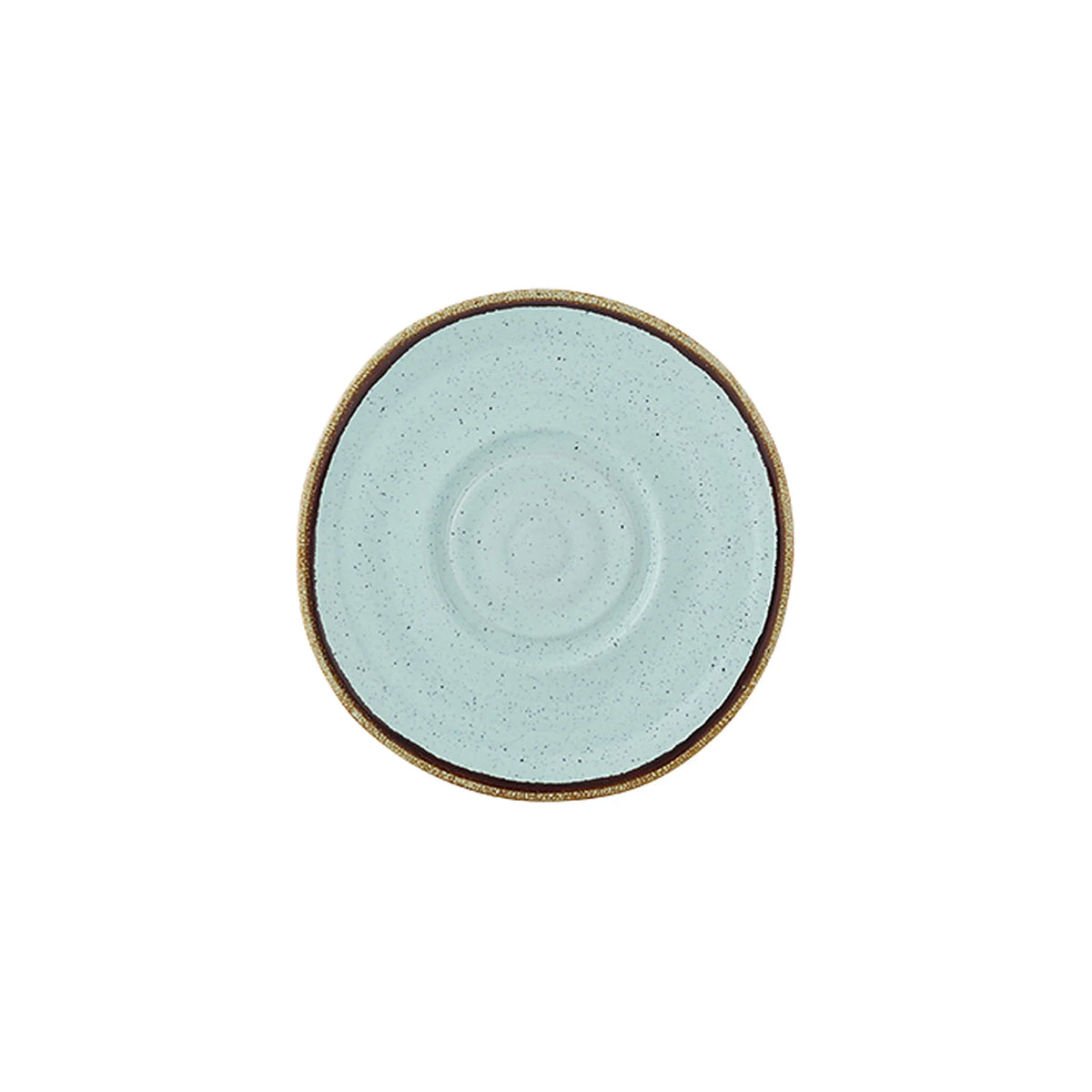PLATO PARA TAZA DE TÉ Y CAFÉ 21CL RUSTIC BLEND TURQUOISE
