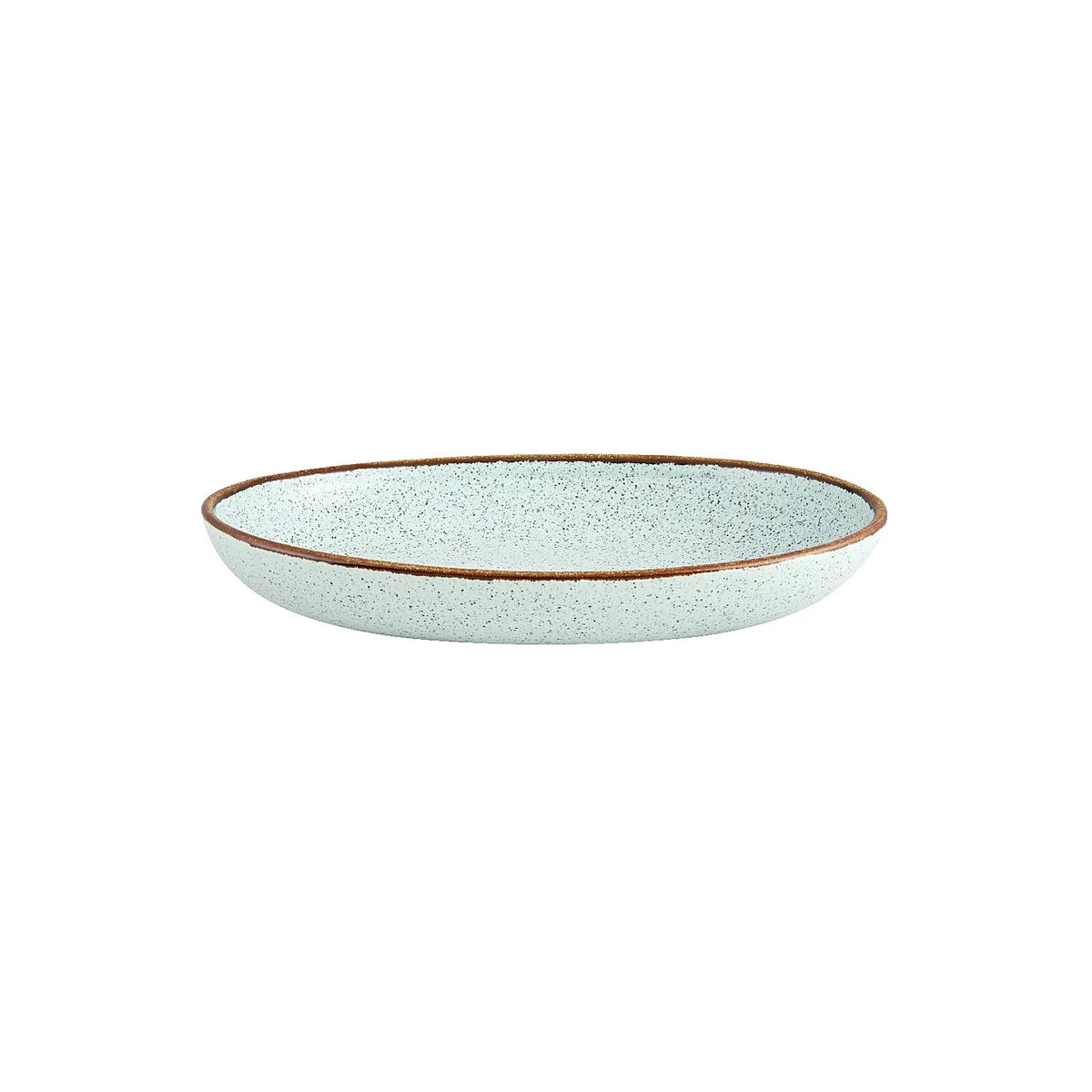 BANDEJA OVALADA 27CM RUSTIC BLEND TURQUOISE