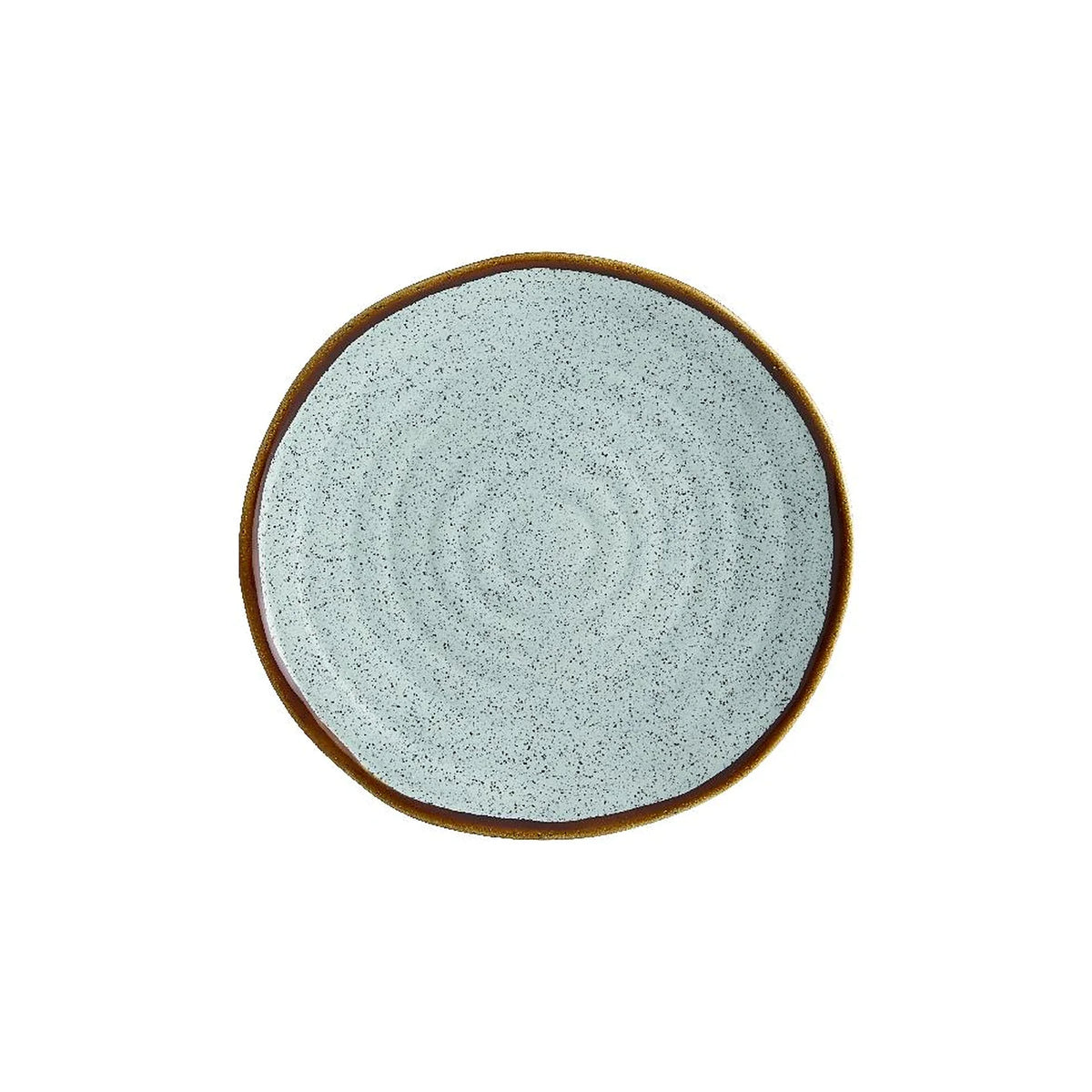 PLATO DE POSTRE 22CM RUSTIC BLEND TURQUOISE