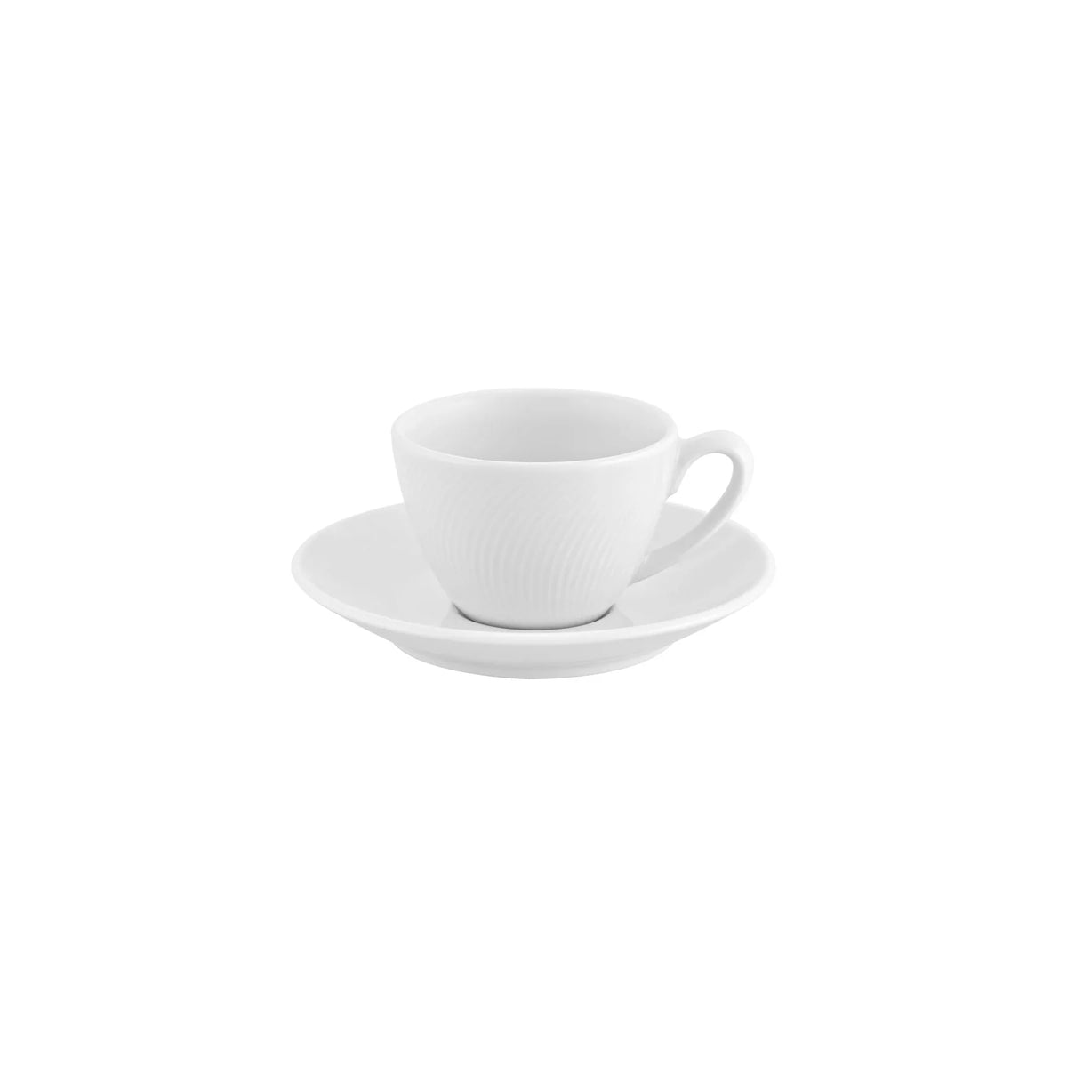 TAZA DE CAFÉ CON PLATO NO APILABLE 88ML SPIRIT HOTEL