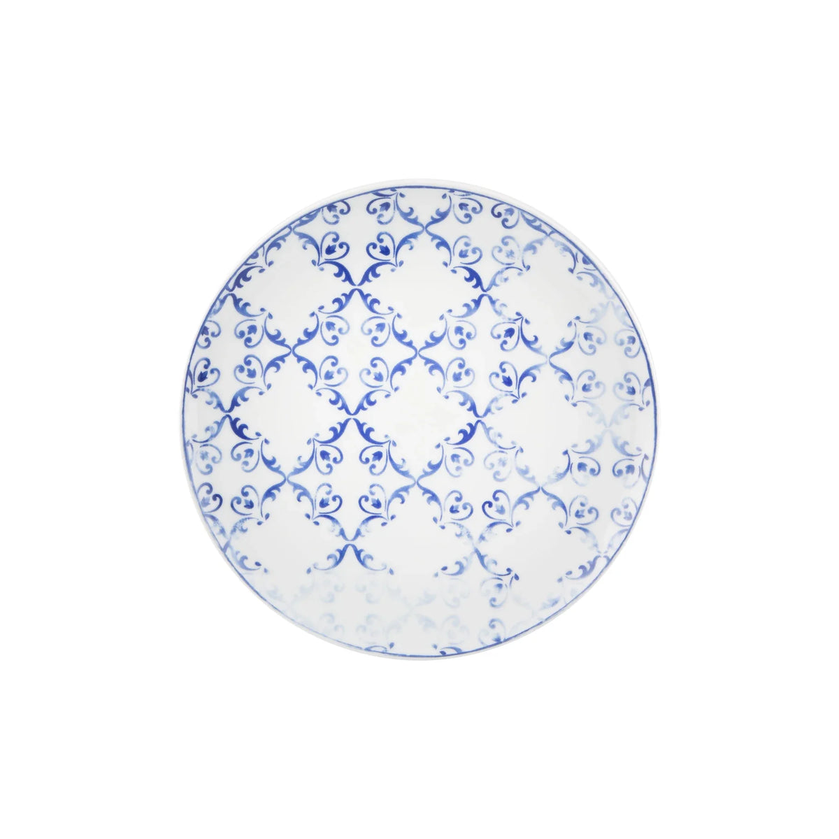 PLATO DE POSTRE AZUL 22CM TILES