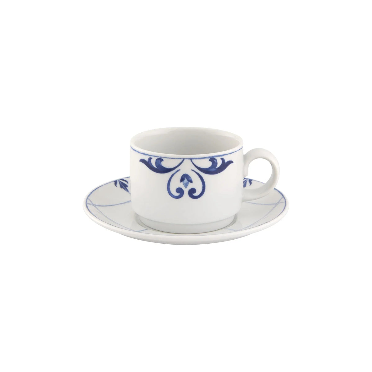 TAZA DE TÉ APILABLE CON PLATO 410/23 TILES