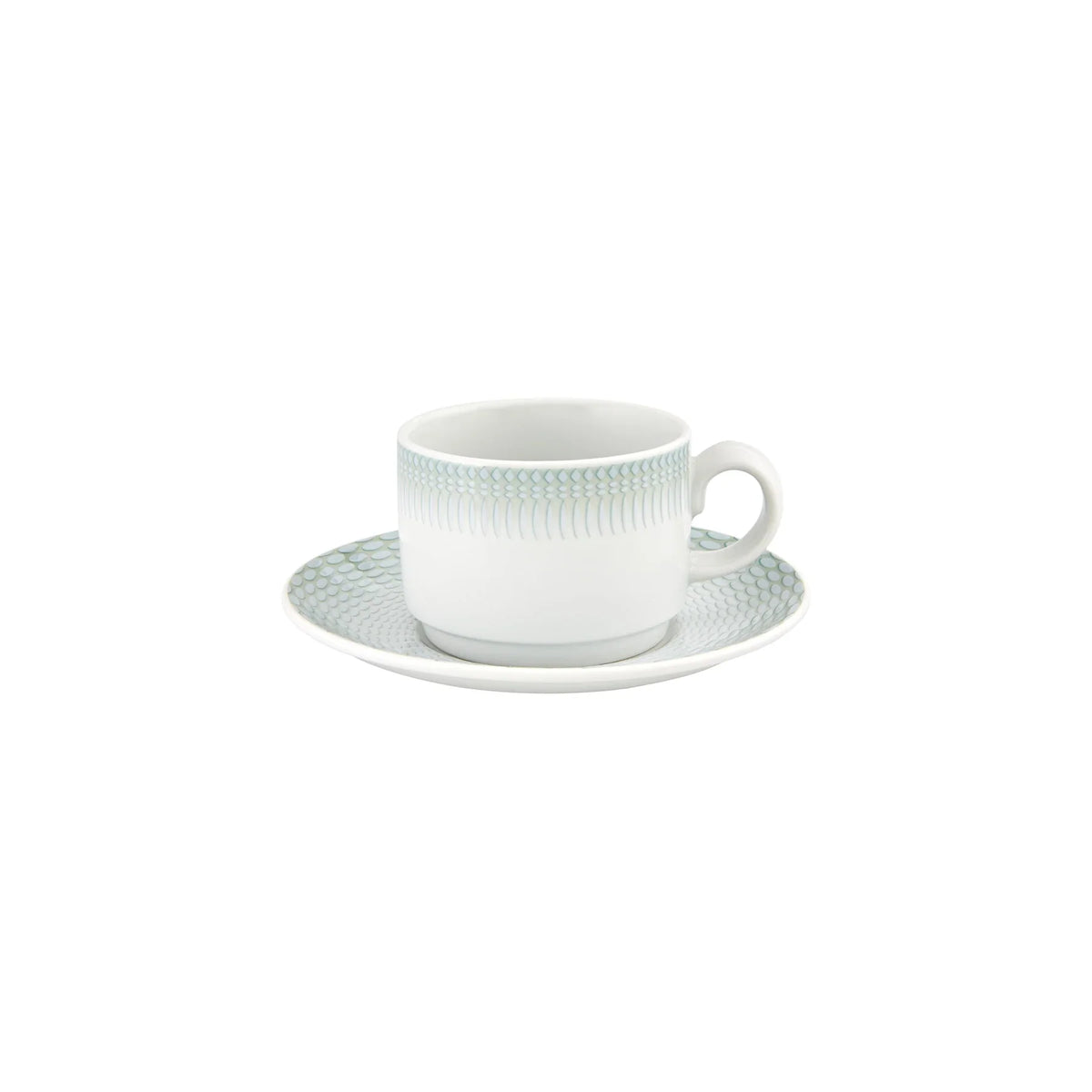 TAZA DE TÉ APILABLE CON PLATO 22CL VENEZIA HOTEL
